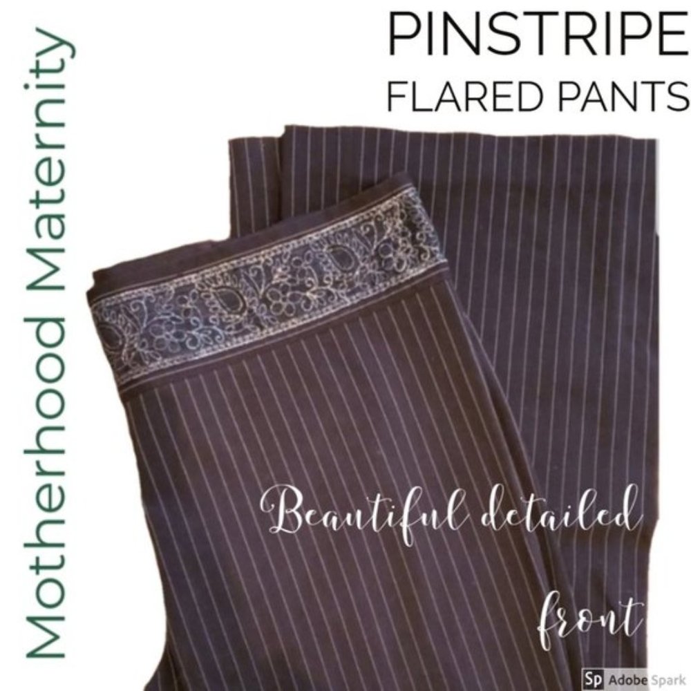 4 for $15MotherhoodMaternity Pinstripe Flared Pant